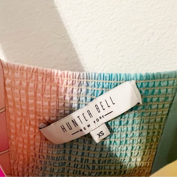 Hunter Bell Rita Dress Multi Flower Maxi Multicolor Size XS - Picture 5 of 10